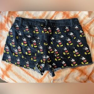 Disney Mickey Mouse Jean Shorts
